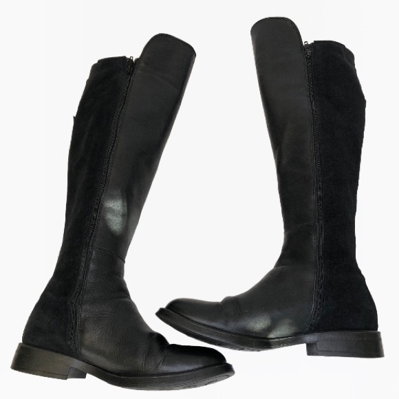 KMB Made in Spain Leather & Suede Women’s Riding Boots - Size: 38 - Picture 16 of 16